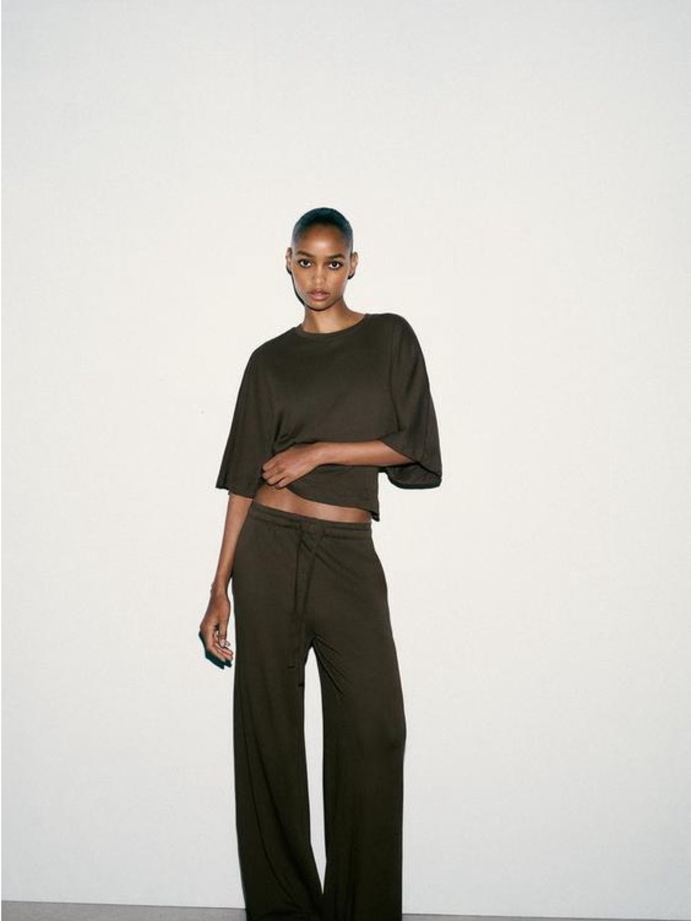 Zara two piece SET 🤎
